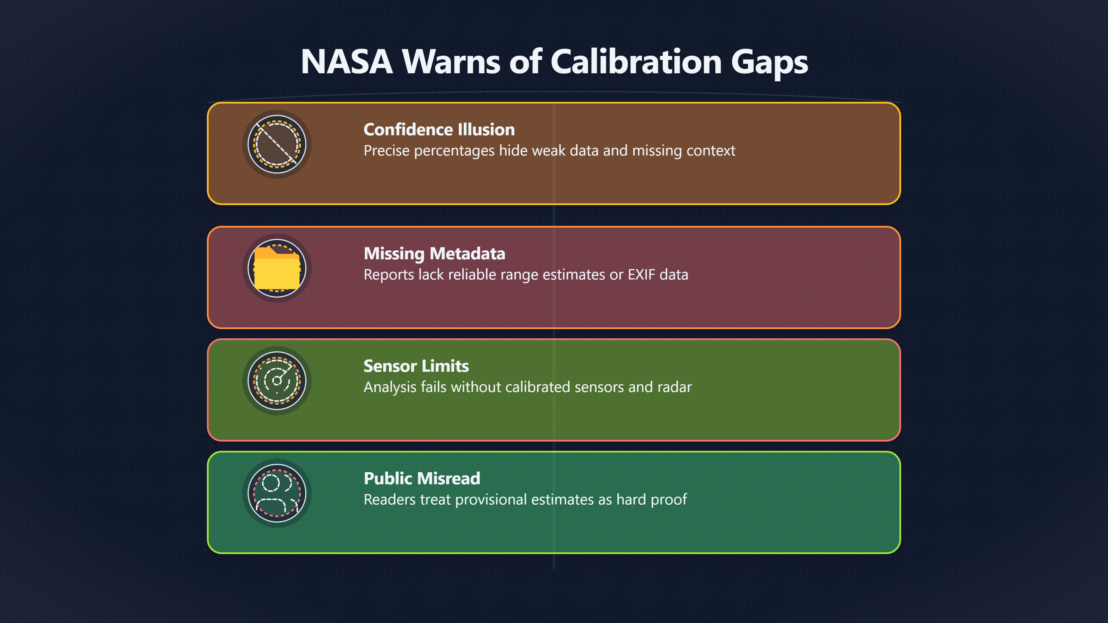 Overview image for Why '91 Percent Certain' Can Mislead UFO Readers | Confidence
