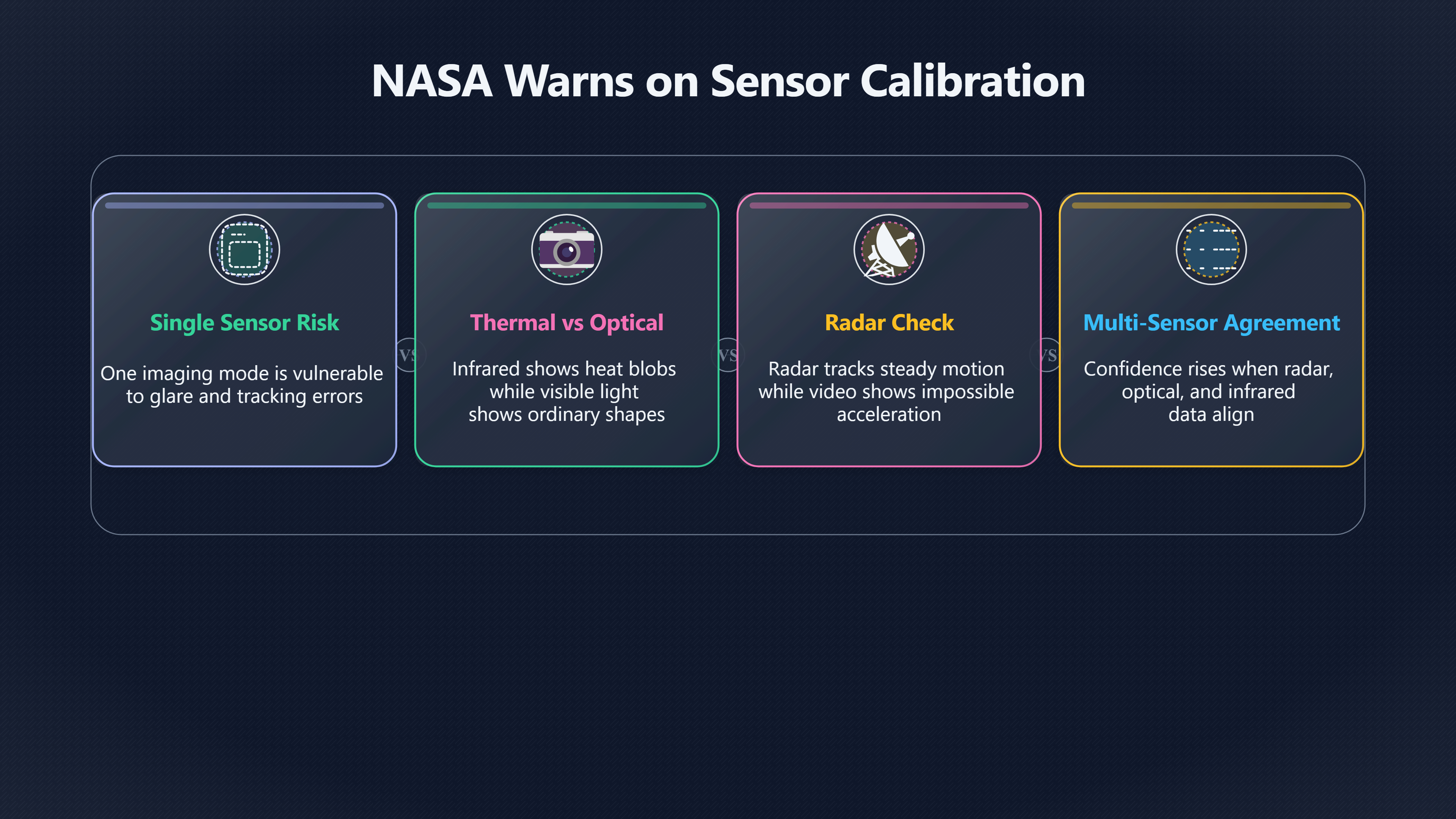 Overview image for When Multiple Sensors Disagree About a UFO | Sensor Artefacts
