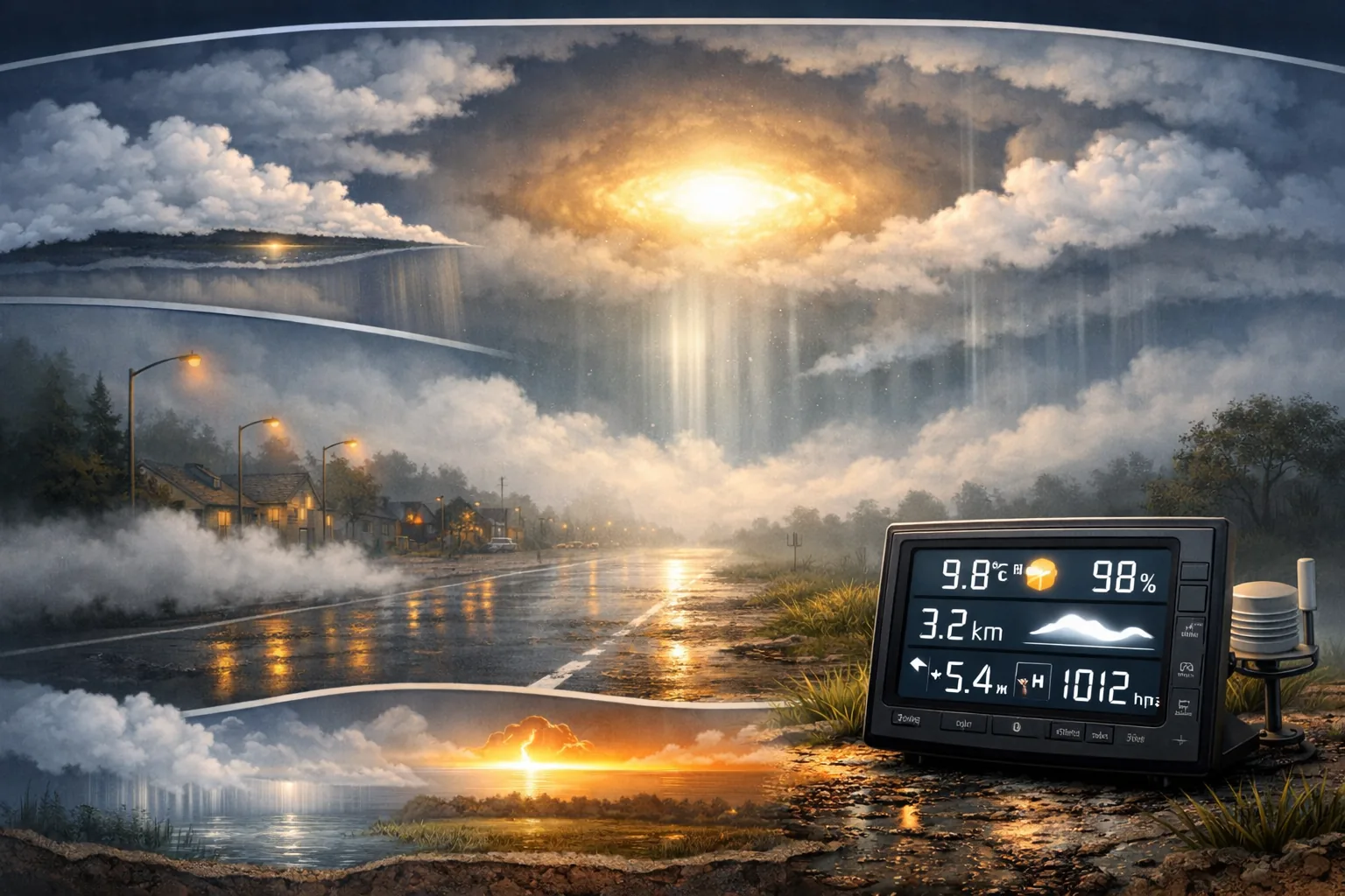 Overview image for Can Weather Make a UFO Look Stranger? | UFO Case AI