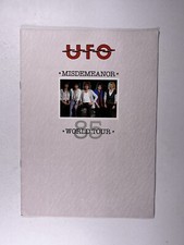 Listing image for UFO Programme Michael Schenker Original Official Misdemeanor World Tour 1986